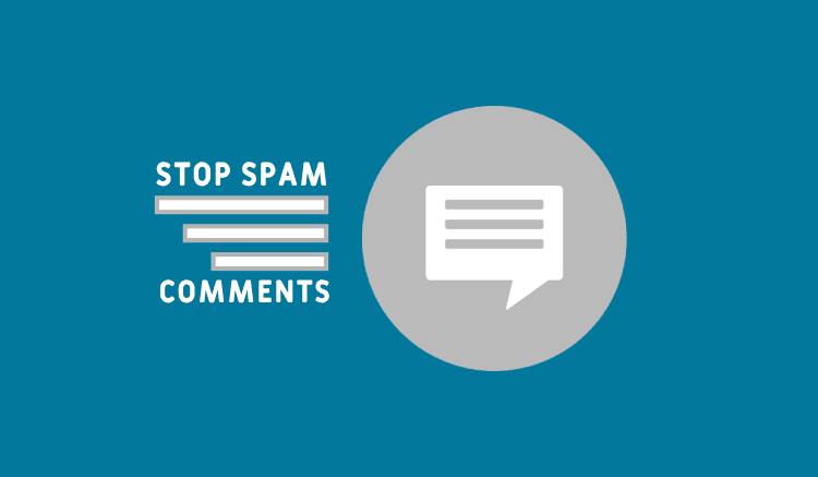 Stop WordPress spam comments - Featured image.