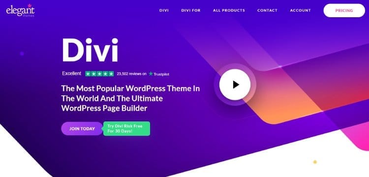 Divi WordPress theme